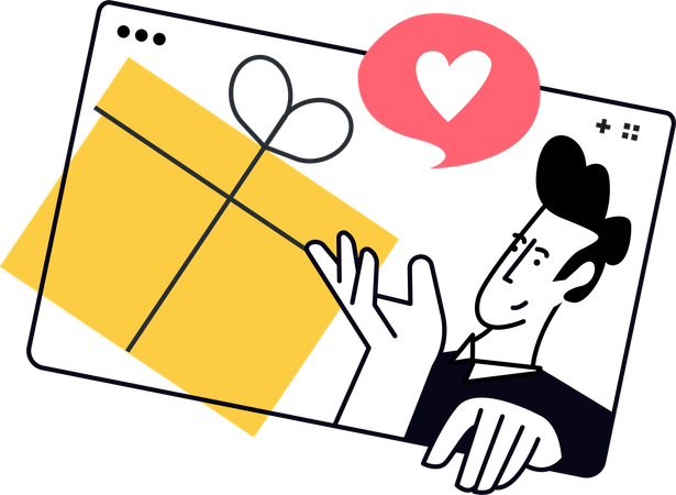 Delivery product list  Illustration