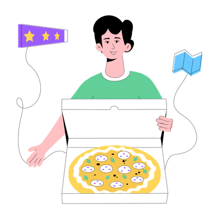Delivery Review  Illustration