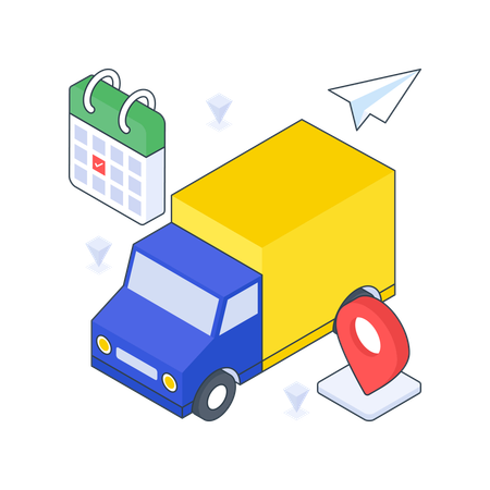 Delivery Schedule  Illustration