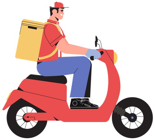 Delivery service  Illustration