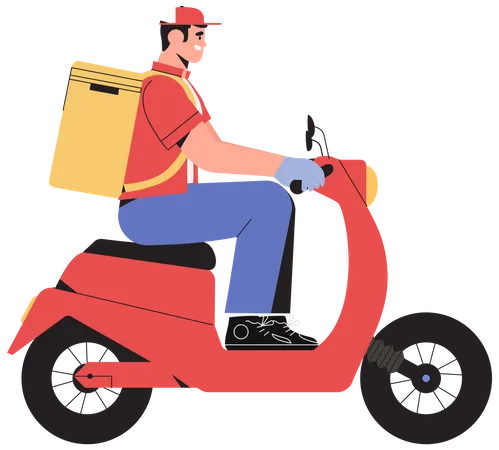 Delivery service  Illustration