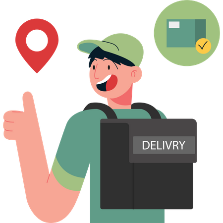 Delivery service  Illustration