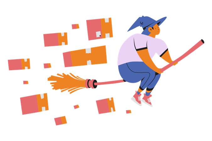 Delivery service  Illustration