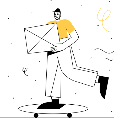 Delivery service  Illustration