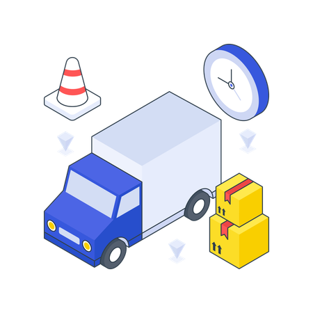 Delivery Time  Illustration