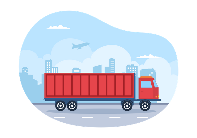 Delivery Transport service  イラスト