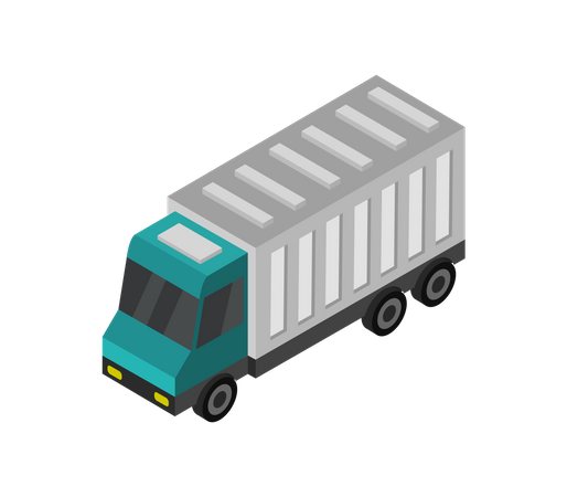 Delivery Truck Illustration