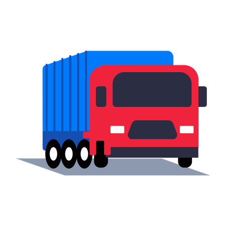 Delivery Truck  Illustration