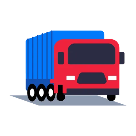 Delivery Truck  Illustration