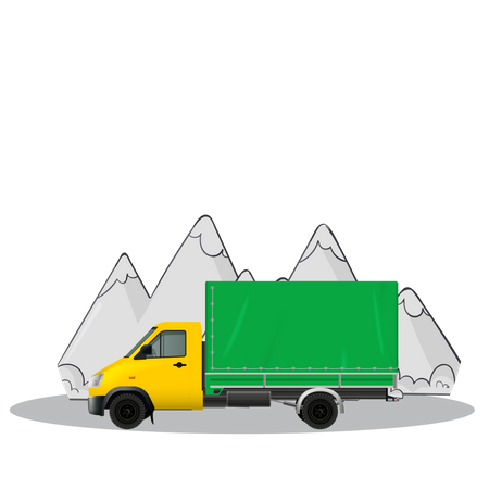 Delivery Truck  Illustration