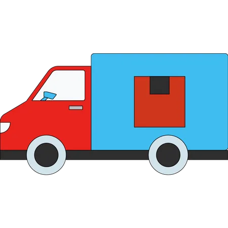 Delivery truck  Illustration