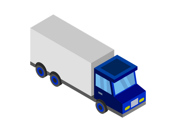 Delivery Vehicle Illustration