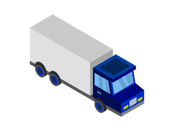 Delivery Vehicle  Illustration