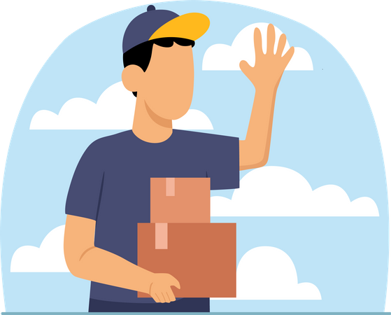Deliveryman  Illustration