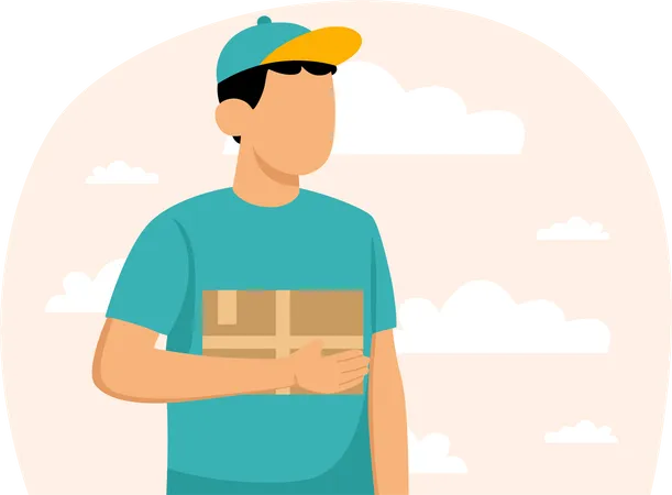 Deliveryman  Illustration