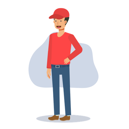 Deliveryman  Illustration