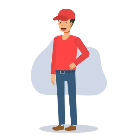 Deliveryman  Illustration