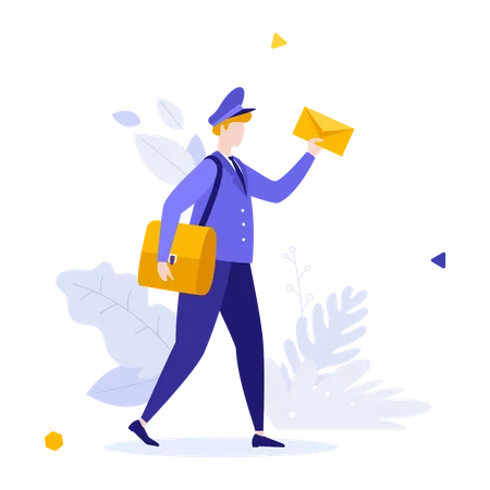 Deliveryman  Illustration