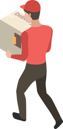 Deliveryman  Illustration