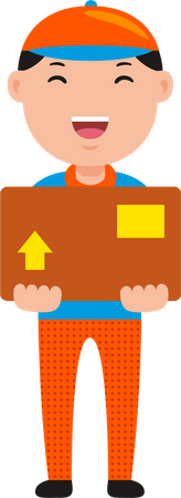 Deliveryman  Illustration