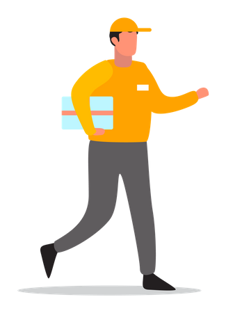 Deliveryman  Illustration