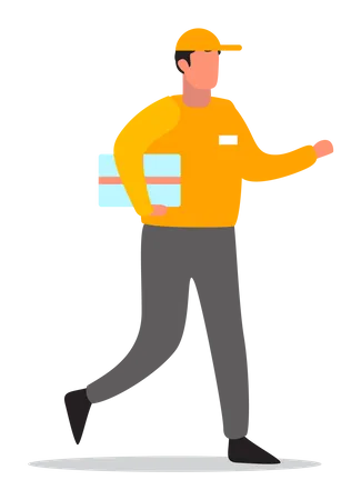 Deliveryman  Illustration