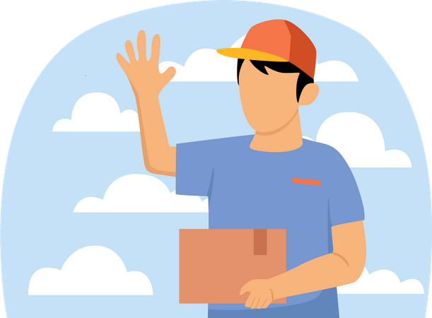 Deliveryman  Illustration