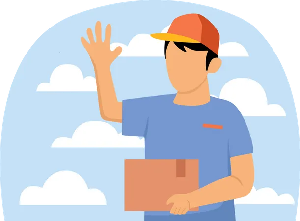 Deliveryman  Illustration