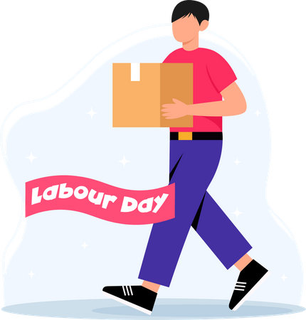 Deliveryman  Illustration