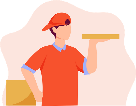 Deliveryman  Illustration