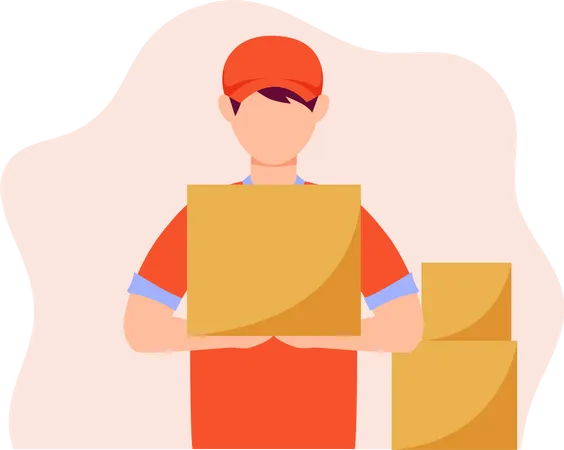 Deliveryman  Illustration