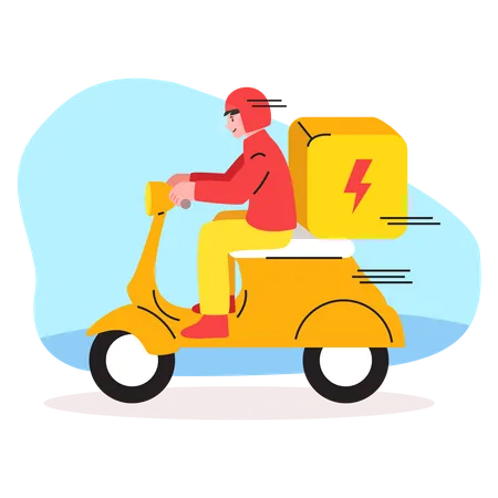 Delivery Service Ilustrations Illustration