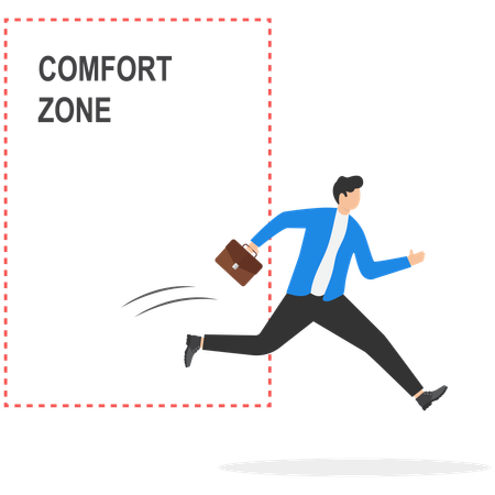 Sortir de sa zone de confort  Illustration