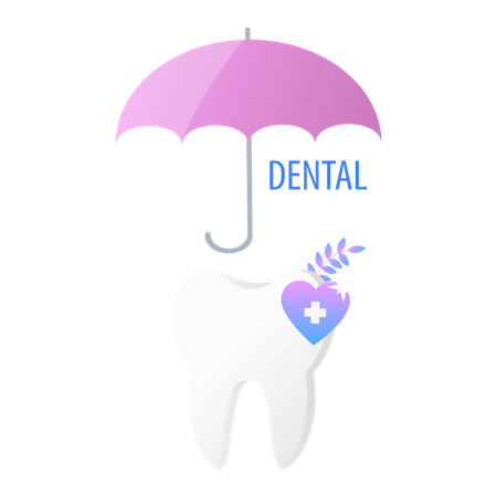 Dental care Illustration