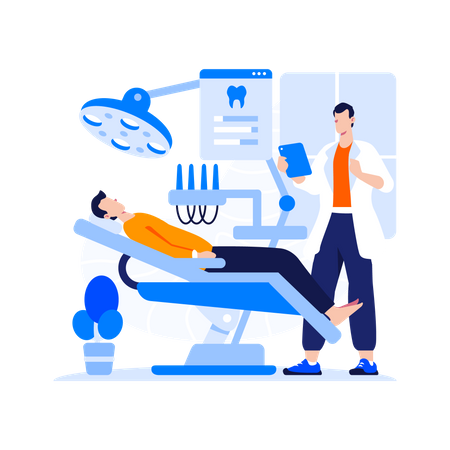 Dental Care  Illustration