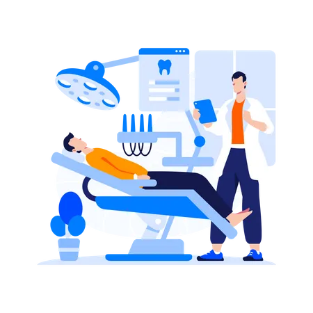 Dental Care  Illustration