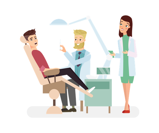 Dental care  Illustration