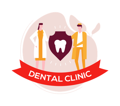 Dental Clinic Illustration