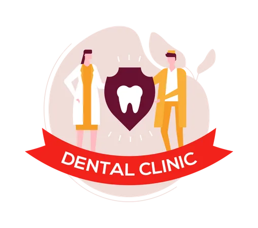 Dental Clinic Illustration