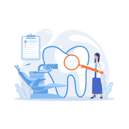 Dental clinic  Illustration