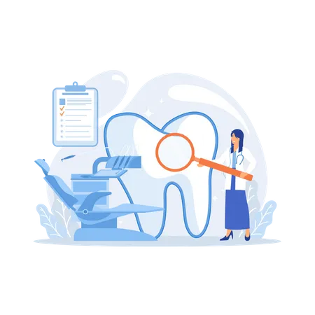 Dental clinic  Illustration