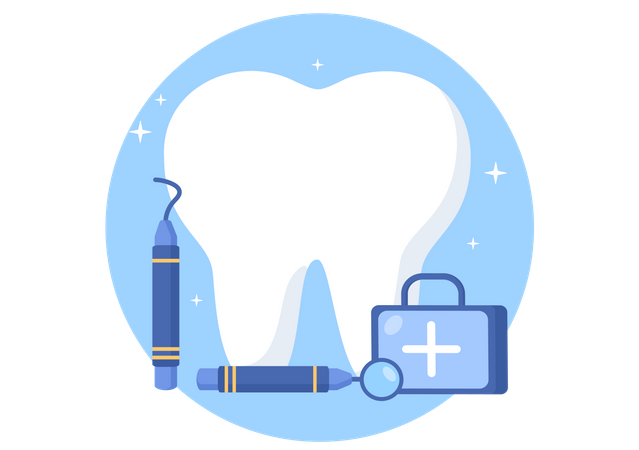 Dental equipment  Illustration