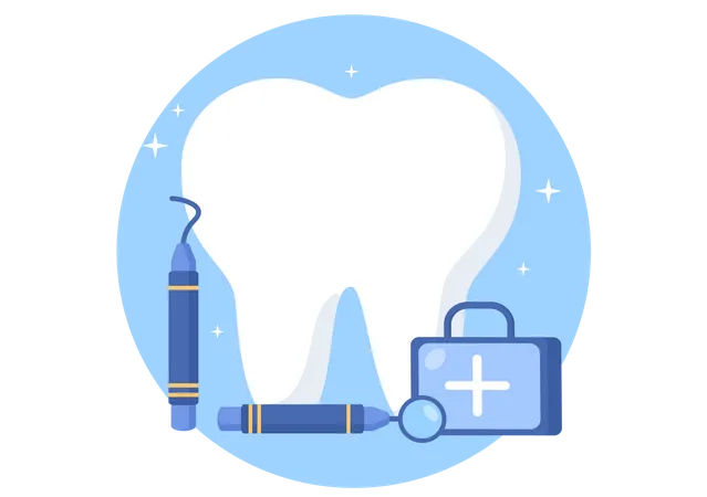 Dental equipment  Illustration