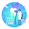 dental health illustration svg