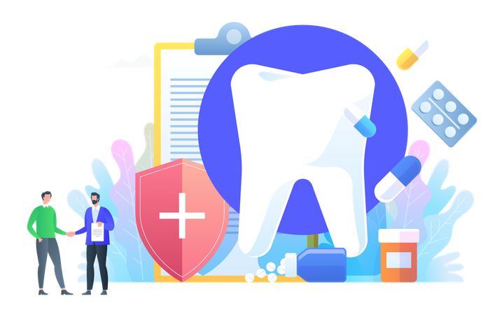 Dental Insurance Illustration