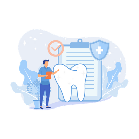 Dental insurance  Illustration