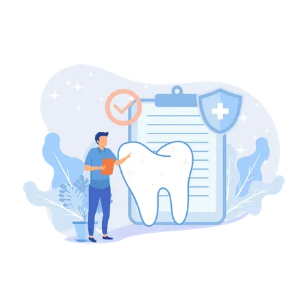 Dental insurance  Illustration