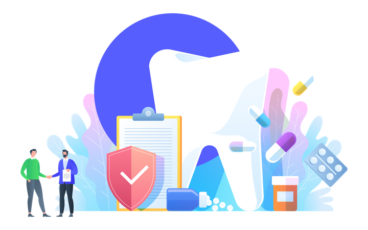 Dental Insurance  Illustration