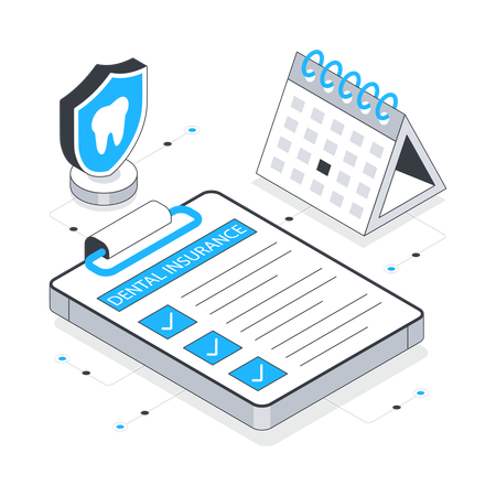 Dental Insurance  Illustration