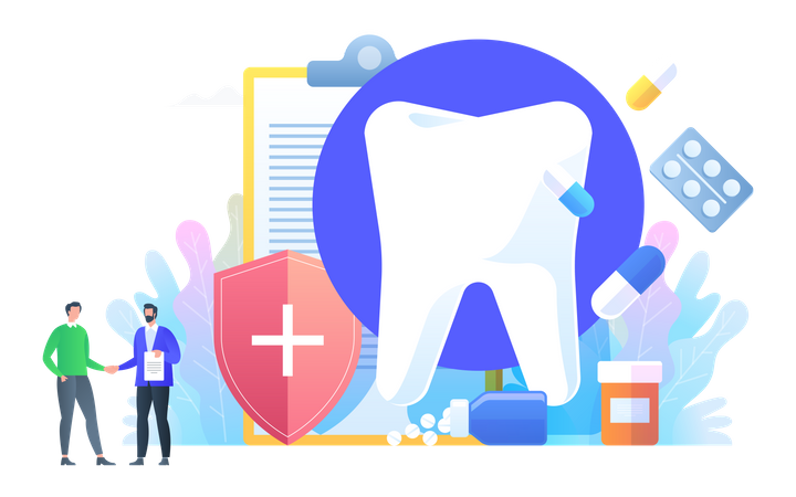 Dental Insurance  일러스트레이션